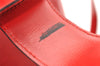 Authentic Louis Vuitton Epi Cluny Shoulder Bag Purse Red M52257 LV 2374I
