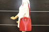 Authentic Louis Vuitton Epi Cluny Shoulder Bag Purse Red M52257 LV 2374I