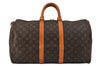 Authentic Louis Vuitton Monogram Keepall 45 Travel Boston Bag M41428 LV 2374K