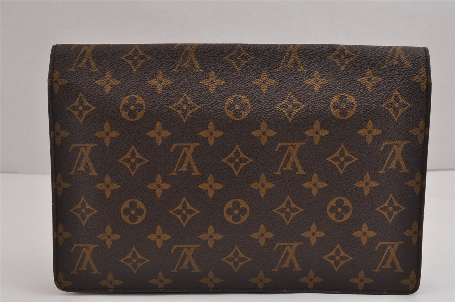 Authentic Louis Vuitton Monogram Ranelagh Clutch Hand Bag M51782 LV 2375J