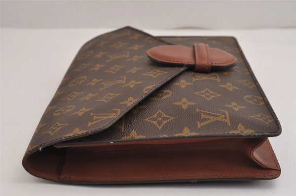 Authentic Louis Vuitton Monogram Ranelagh Clutch Hand Bag M51782 LV 2375J