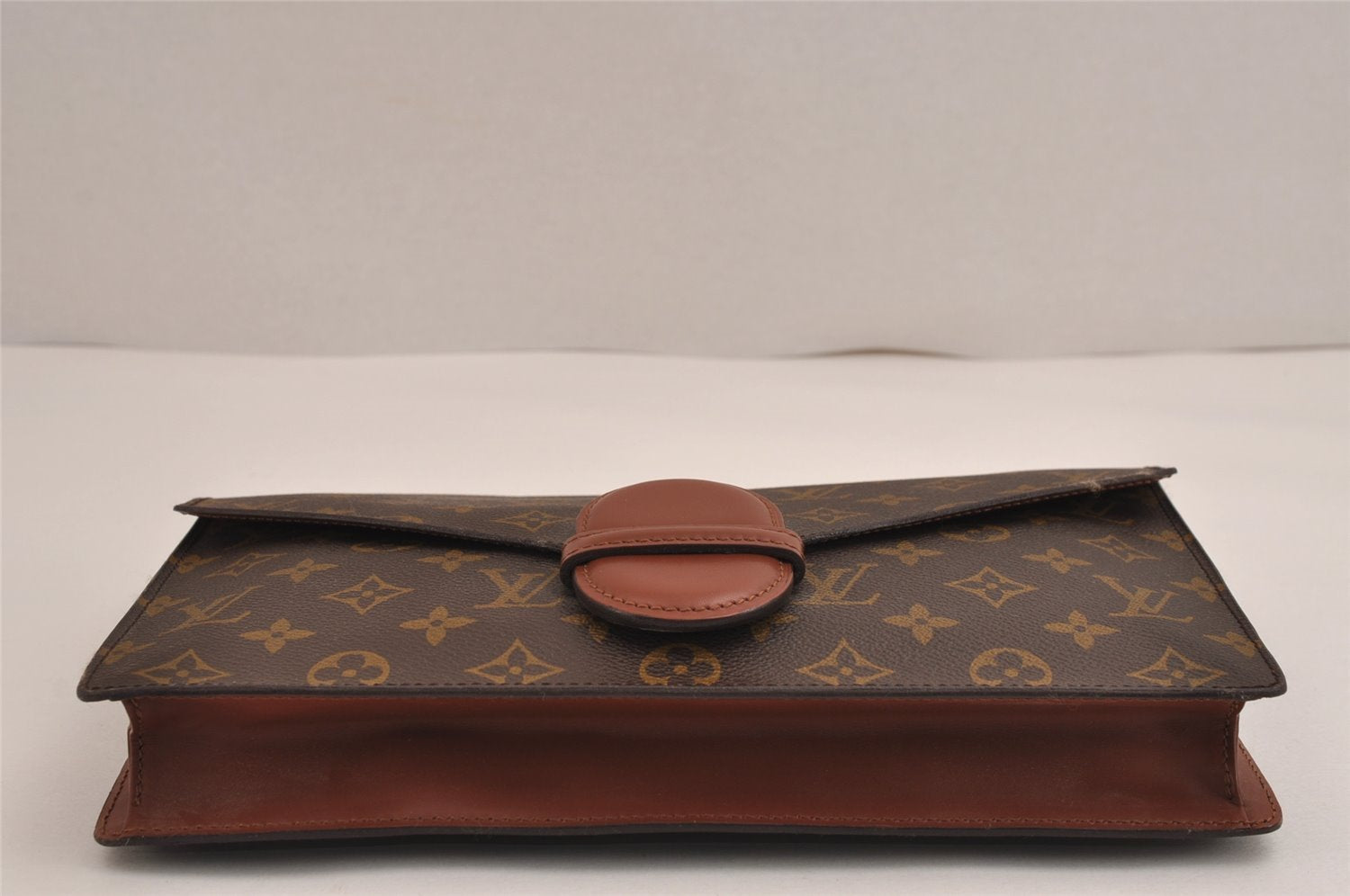 Authentic Louis Vuitton Monogram Ranelagh Clutch Hand Bag M51782 LV 2375J
