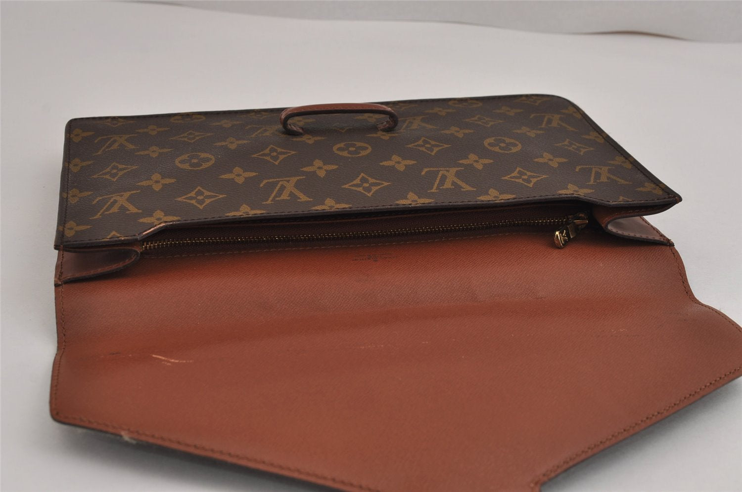 Authentic Louis Vuitton Monogram Ranelagh Clutch Hand Bag M51782 LV 2375J