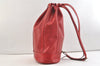 Authentic Louis Vuitton Epi Randonnee GM Shoulder Bag Red M43087 LV 2375K