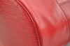 Authentic Louis Vuitton Epi Randonnee GM Shoulder Bag Red M43087 LV 2375K