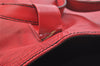 Authentic Louis Vuitton Epi Randonnee GM Shoulder Bag Red M43087 LV 2375K