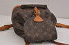Authentic Louis Vuitton Monogram Montsouris MM Backpack M51136 LV 2376J