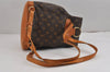 Authentic Louis Vuitton Monogram Montsouris MM Backpack M51136 LV 2376J