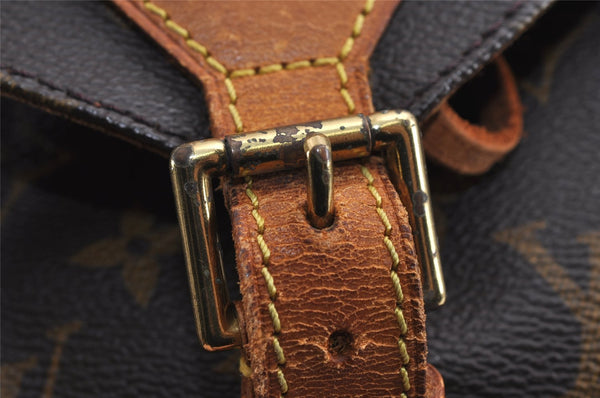 Authentic Louis Vuitton Monogram Montsouris MM Backpack M51136 LV 2376J
