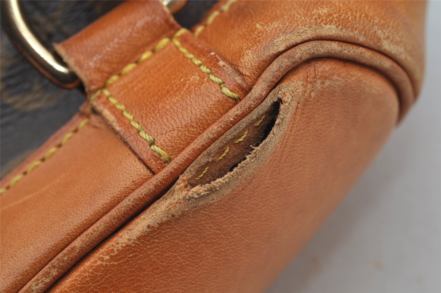 Authentic Louis Vuitton Monogram Montsouris MM Backpack M51136 LV 2376J