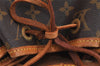 Authentic Louis Vuitton Monogram Montsouris MM Backpack M51136 LV 2376J