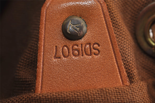 Authentic Louis Vuitton Monogram Montsouris MM Backpack M51136 LV 2376J