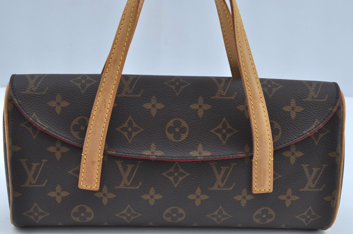 Authentic Louis Vuitton Monogram Sonatine Hand Bag Purse M51902 LV 2377I