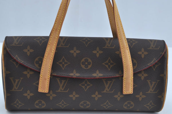 Authentic Louis Vuitton Monogram Sonatine Hand Bag Purse M51902 LV 2377I