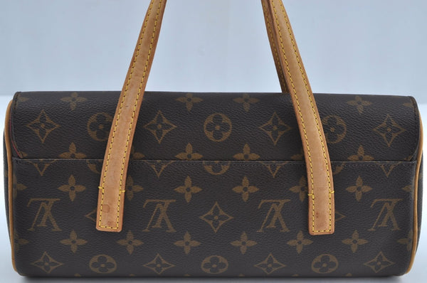 Authentic Louis Vuitton Monogram Sonatine Hand Bag Purse M51902 LV 2377I