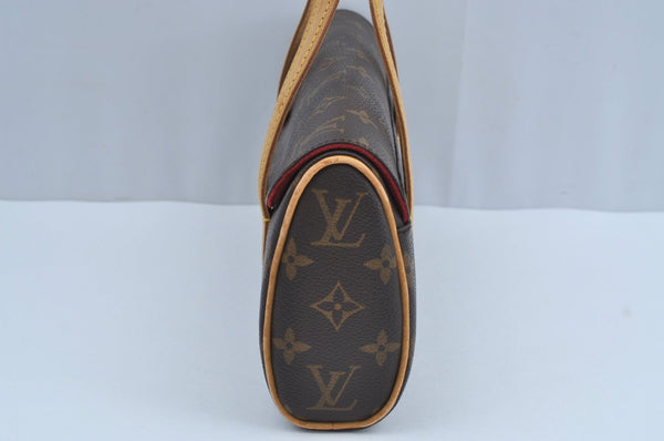 Authentic Louis Vuitton Monogram Sonatine Hand Bag Purse M51902 LV 2377I