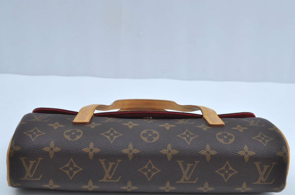 Authentic Louis Vuitton Monogram Sonatine Hand Bag Purse M51902 LV 2377I