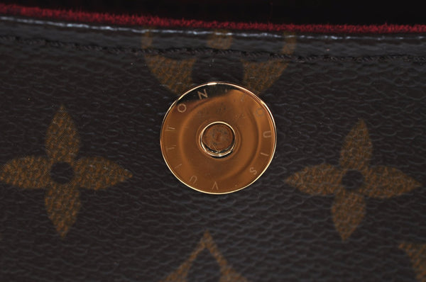 Authentic Louis Vuitton Monogram Sonatine Hand Bag Purse M51902 LV 2377I