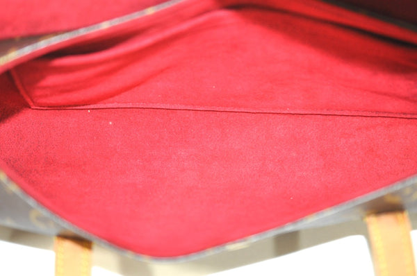 Authentic Louis Vuitton Monogram Sonatine Hand Bag Purse M51902 LV 2377I