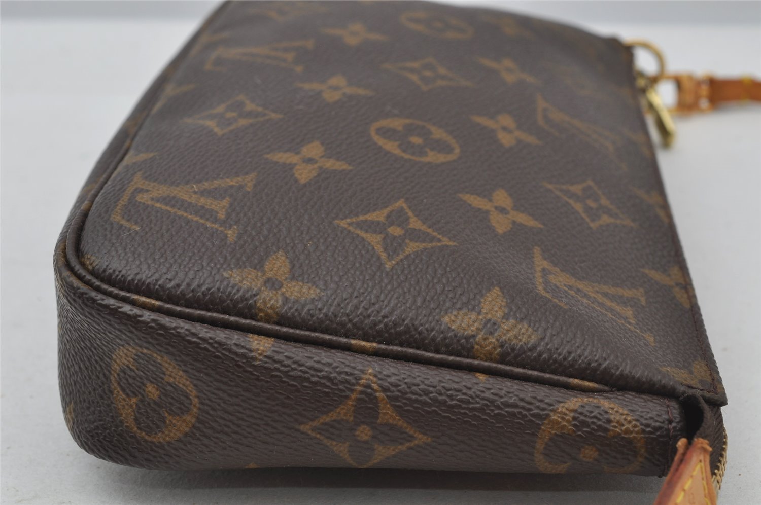 Authentic Louis Vuitton Monogram Pochette Accessoires Pouch M51980 LV Junk 2377J