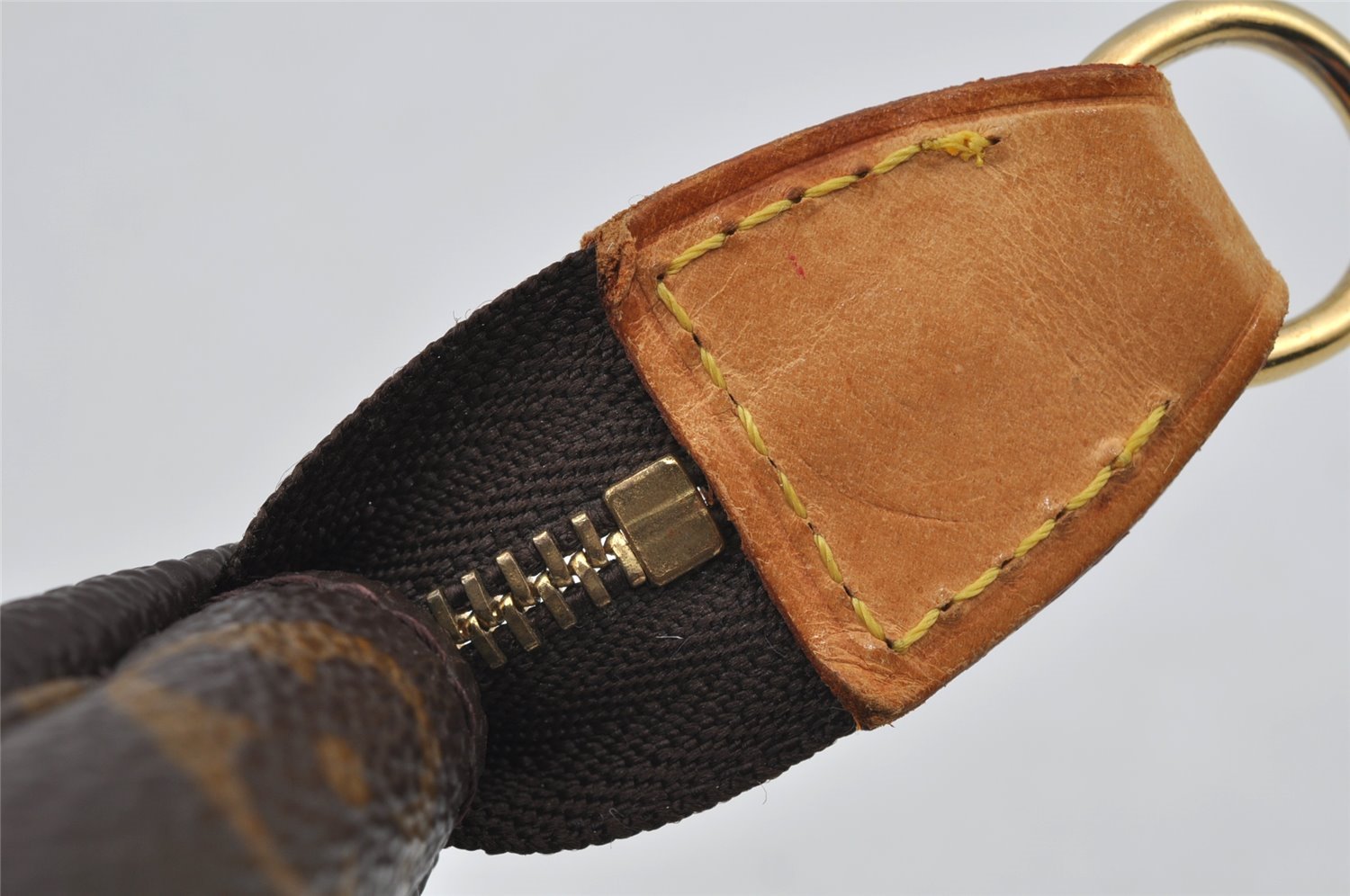 Authentic Louis Vuitton Monogram Pochette Accessoires Pouch M51980 LV Junk 2377J