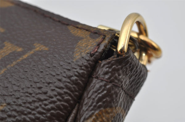 Authentic Louis Vuitton Monogram Pochette Accessoires Pouch M51980 LV Junk 2377J