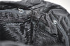 Authentic PRADA Vintage Nylon Tessuto Leather Shoulder Hand Bag Black 2379I