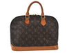 Authentic Louis Vuitton Monogram Alma Hand Bag Purse M51130 LV 2380G