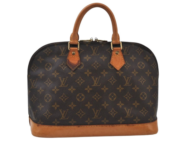 Authentic Louis Vuitton Monogram Alma Hand Bag Purse M51130 LV 2380G