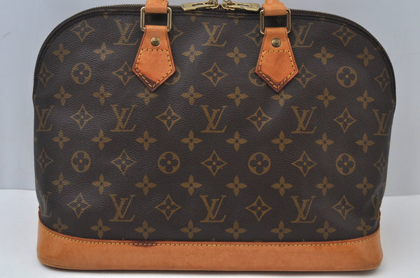 Authentic Louis Vuitton Monogram Alma Hand Bag Purse M51130 LV 2380G