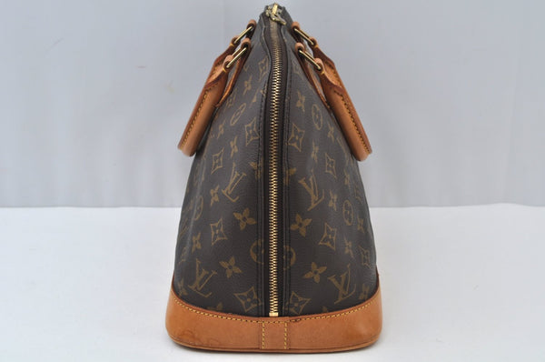Authentic Louis Vuitton Monogram Alma Hand Bag Purse M51130 LV 2380G