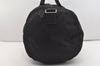 Authentic PRADA Nylon Tessuto Leather 2Way Shoulder Boston Hand Bag Black 2380J