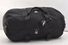 Authentic PRADA Nylon Tessuto Leather 2Way Shoulder Boston Hand Bag Black 2380J