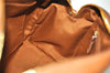 Authentic COACH Signature 2Way Shoulder Hand Boston Bag PVC Leather Brown 2381I