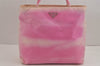 Authentic PRADA Vintage Nylon Tessuto Shoulder Tote Bag Pink 2381J