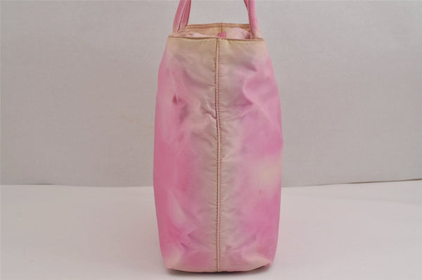 Authentic PRADA Vintage Nylon Tessuto Shoulder Tote Bag Pink 2381J