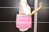 Authentic PRADA Vintage Nylon Tessuto Shoulder Tote Bag Pink 2381J