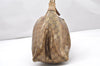 Authentic GUCCI GG Crystal Abbey Shoulder Bag GG PVC Leather 189833 Gold 2381K