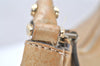 Authentic GUCCI GG Crystal Abbey Shoulder Bag GG PVC Leather 189833 Gold 2381K
