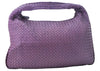 Authentic BOTTEGA VENETA Intrecciato Leather Shoulder Bag Purple 2381M