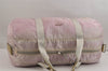 Authentic PRADA Nylon Tessuto Enamel 2Way Shoulder Boston Hand Bag Pink 2382J