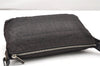 Authentic FENDI Zucca Shoulder Hand Bag Purse Nylon Leather Dark Brown 2383K