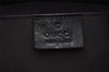 Authentic GUCCI Shoulder Hand Bag Purse GG Canvas Leather 0000602 Black 2384I