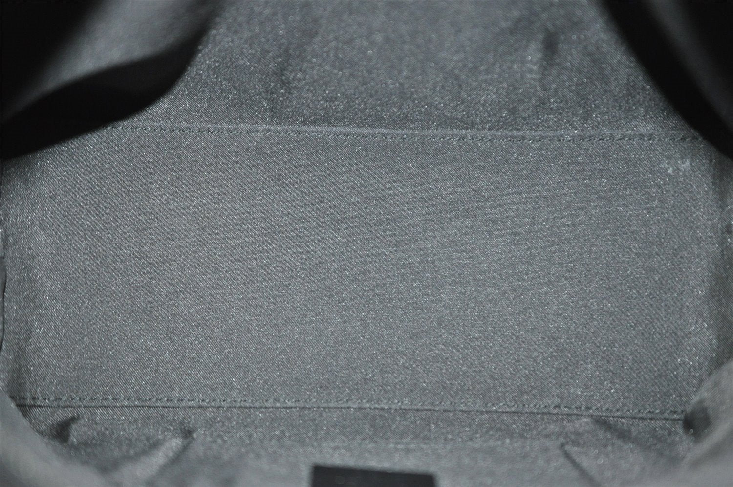 Authentic GUCCI Shoulder Hand Bag Purse GG Canvas Leather 0000602 Black 2384I