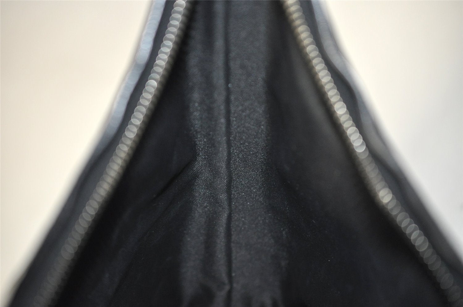 Authentic GUCCI Shoulder Hand Bag Purse GG Canvas Leather 0000602 Black 2384I