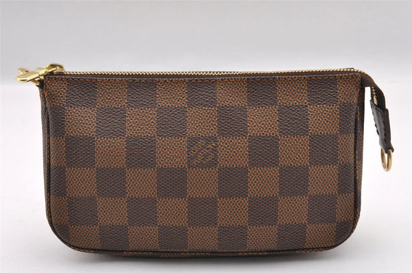 Authentic Louis Vuitton Damier Marais Bucket Shoulder Tote Bag N42240 LV 2385I