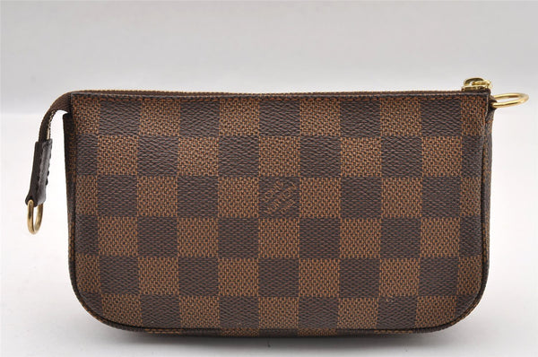 Authentic Louis Vuitton Damier Marais Bucket Shoulder Tote Bag N42240 LV 2385I