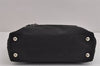 Authentic PRADA Nylon Tessuto Leather 2Way Shoulder Hand Bag Purse Black 2385J