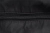 Authentic PRADA Nylon Tessuto Leather 2Way Shoulder Hand Bag Purse Black 2385J