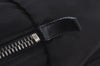 Authentic PRADA Vintage Nylon Leather Shoulder Bag BR0613 Black 2386I